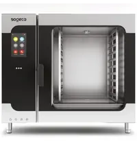 Sogeco Combisteamer | B.TEK | Elektrisch | 10 Niveaus (2/1 GN) | ≤300°C | 33.5kW (400V) | Zelfreiniging | Touchscreen | 1220x1003x1100(h)mm 