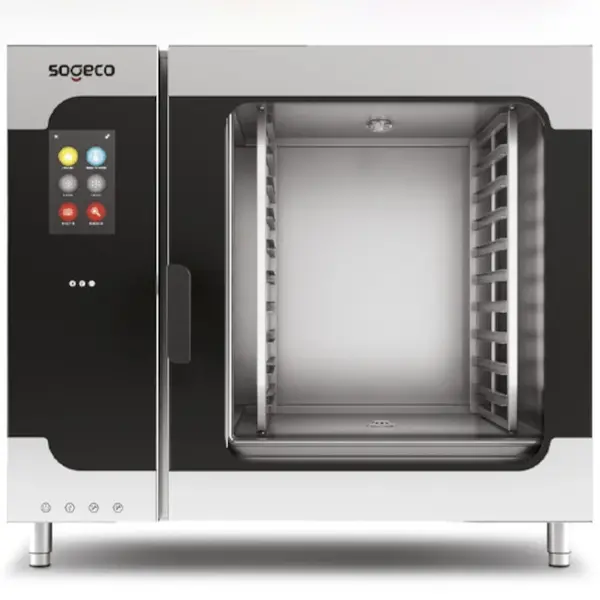 Combisteamer | B.TEK | Elektrisch | 10 Niveaus (2/1 GN) | ≤300°C | 33.5kW (400V) | Zelfreiniging | Touchscreen | 1220x1003x1100(h)mm