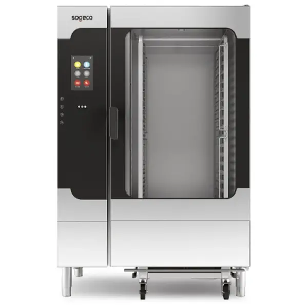 Combisteamer | B.TEK | Elektrisch | 20 Niveaus (2/1 GN) | ≤300°C | 54.8kW (400V) | Zelfreiniging | Touchscreen | 1220x1003x1851(h)mm