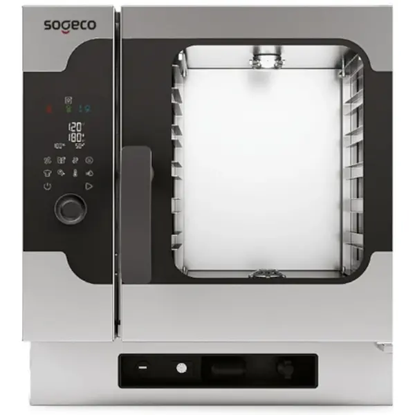 Combisteamer | B.TEK | Elektrisch | 6 Niveaus (2/3 GN) | ≤270°C | 6.3kW (400V) | 600x592x642(h)mm