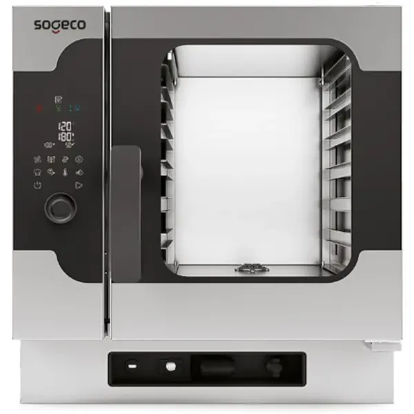 Combisteamer | B.TEK | Elektrisch | 6 Niveaus (1/1 GN) | ≤270°C | 6.3kW (400V) | 600x768x642(h)mm