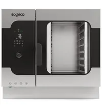 Sogeco Combisteamer | B.TEK | Elektrisch | 7 Niveaus (1/1 GN) | ≤300°C | 9.5kW (400V) | 920x798x820(h)mm 