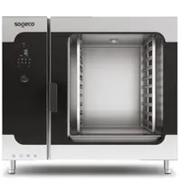 Sogeco Combisteamer | B.TEK | Elektrisch | 10 Niveaus (2/1 GN) | ≤300°C | 33.5kW (400V) | 1220x1003x1100(h)mm 