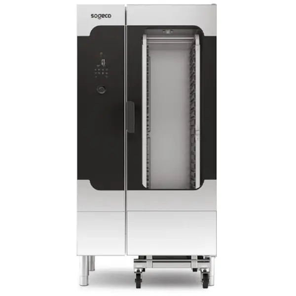 Combisteamer | B.TEK | Elektrisch | 20 Niveaus (1/1 GN) | ≤300°C | 36.5kW (400V) | 920x798x1866(h)mm