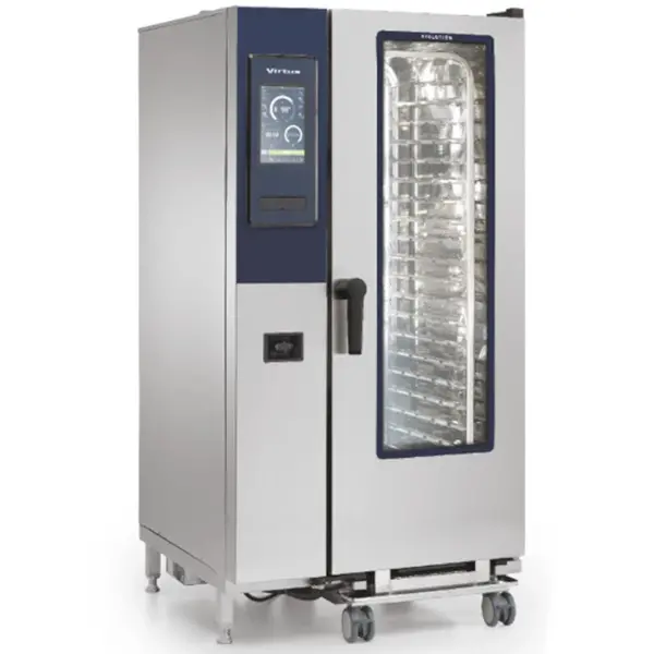 Combisteamer | EVOLUTION PLUS | Elektrisch | 20 Niveaus (1/1 GN) | ≤300°C | 37.2kW (400V) | Zelfreiniging | Touchscreen | 929x964x1841(h)mm