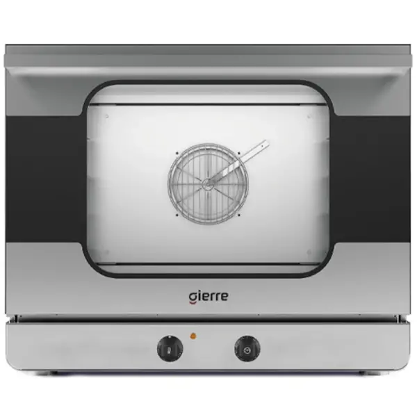 Heteluchtoven | BRIO | 4 Niveaus (EN600x400) | Elektrisch | ≤270°C | 6.3kW (400V) | Bevochtiging (Handmatig) | 788x736x681(h)mm