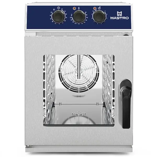 Combisteamer | Elektrisch | 6 Niveaus (1/1 GN) | 40°C/260°C | 6.3kW (400V) | 532x913x748(h)mm