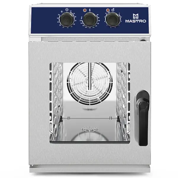 Combisteamer | Elektrisch | 6 Niveaus (2/3 GN) | 40°C/260°C | 6.3kW (400V) | 532x738x748(h)mm