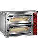Diamond Pizzaoven | Elektrisch | 4+4x Ø35cm | ≤400°C | 14.4kW (400V) | Stapelbaar | 1060x890x730(h)mm 