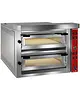 Diamond Pizzaoven | Elektrisch | 6+6x Ø35cm | ≤400°C | 18.6kW (400V) | Stapelbaar | 1060x1240x730(h)mm 