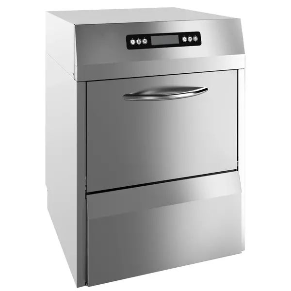 Horeca Vaatwasser | CLEAN WATER | Mand 500x500 | Osmose | Afvoerpomp | Zeeppomp | Naglanspomp | 400V | Dubbelwandig | 600x600x820(h)mm