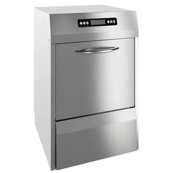 Horeca Vaatwasser | CLEAN WATER | Mand 500x500 | Osmose | Afvoerpomp | Zeeppomp | Naglanspomp | 400V | Dubbelwandig | 600x600x925(h)mm