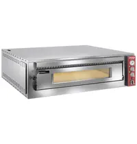 Diamond Pizzaoven | Elektrisch | 9x Ø35cm | 50°C/450°C | 13.2kW (400V) | Stapelbaar | 1390x1225x400(h)mm 