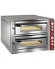 Diamond Pizzaoven | Elektrisch | 6+6x Ø35cm | 50°C/450°C | 15kW (400V) | Stapelbaar | 1060x1225x730(h)mm 