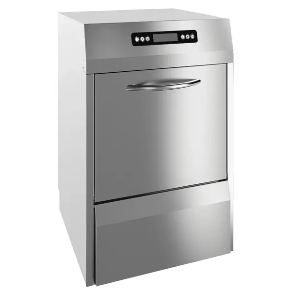 Horeca Vaatwasser | CLEAN WATER | Energiezuinig (Warmteterugwinning) | Mand 500x500 | Osmose | Afvoerpomp | Zeeppomp | Naglanspomp | 400V | Dubbelwandig | 600x600x925(h)mm