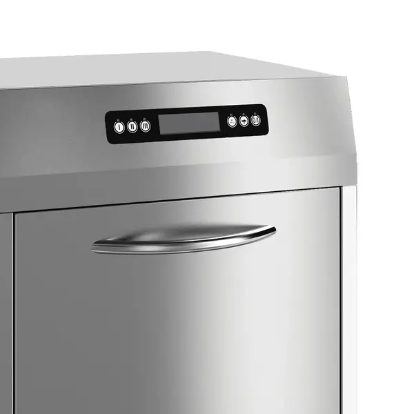 Horeca Vaatwasser | CLEAN WATER | Energiezuinig (Warmteterugwinning) | Mand 500x500 | Osmose | Afvoerpomp | Zeeppomp | Naglanspomp | 400V | Dubbelwandig | 600x600x925(h)mm