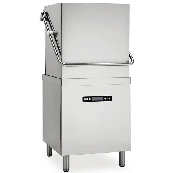 Doorschuifvaatwasser | CLEAN WATER | Energiezuinig (Warmteterugwinning) | Mand 500x500 | Omgekeerde Osmose | Afvoerpomp | Zeeppomp | Naglanspomp | 400V | Dubbelwandig | 660x760x1516/1946(h)mm