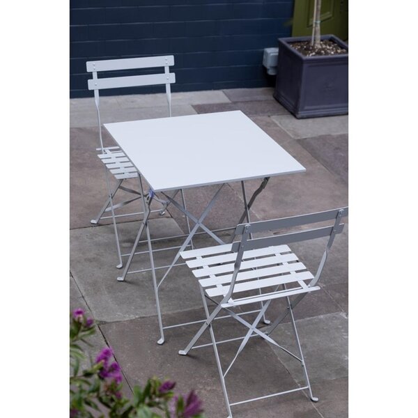 Opklapbare Stoelen | Staal | Grey | In-/Outdoor | 2 Stuks | 387x471x800(h)mm