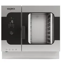Sogeco Combisteamer | B.TEK | Elektrisch | 6 Niveaus (EN600x400) | ≤300°C | 9.5kW (400V) | 920x798x820(h)mm 