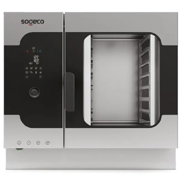 Combisteamer | B.TEK | Elektrisch | 6 Niveaus (EN600x400) | ≤300°C | 9.5kW (400V) | 920x798x820(h)mm