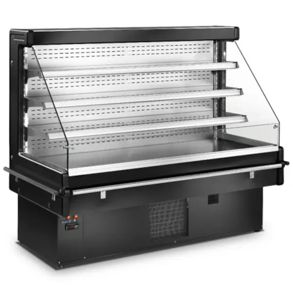Wandkoeling | Zwart | +2°C/+4°C | Statisch + Ventilator | Open | 1500x760x1330(h)mm