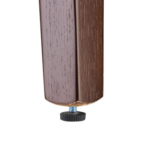 Stoelen | CHISWICK | Textiel/Hout | Grey | Houtlook Poten | Indoor | 2 Stuks | 450x600x910(h)mm