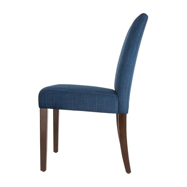 Stoelen | CHISWICK | Textiel/Hout | Blue | Houtlook Poten | Indoor | 2 Stuks | 450x600x910(h)mm
