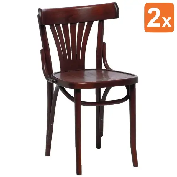 Stoelen | BENTWOOD | Hout | Walnut | Indoor | 2 Stuks | 465x460x790(h)mm