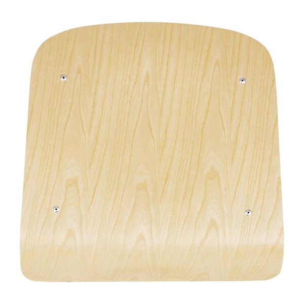 Stoelen | CANTINA | Hout/Staal |  Hout (Essen) | Rood Frame | Indoor | Stapelbaar | 4 Stuks | 480x580x830(h)mm