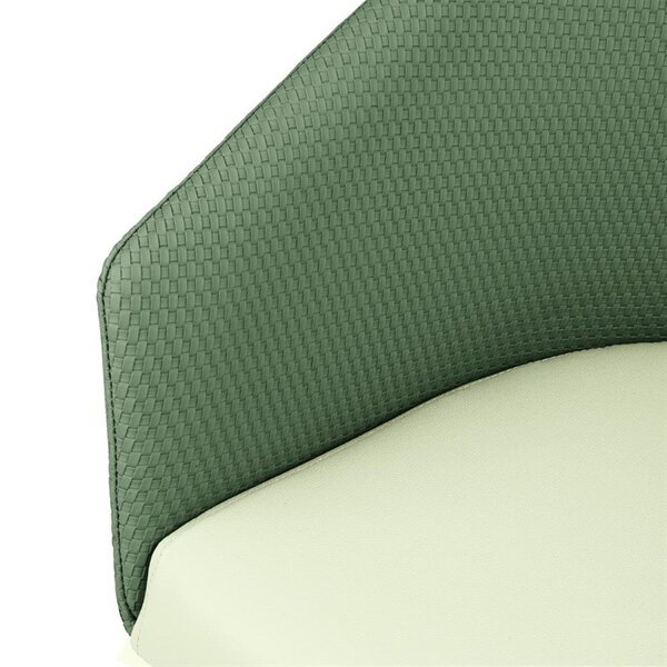Stoelen | SLOANE | Stof/Staal | Green | Grijze Poten | Indoor | 2 Stuks | 530x540x778(h)mm