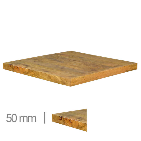 Tafelblad | MANGO | Mangohout | Indoor | 700x700x50(h)mm