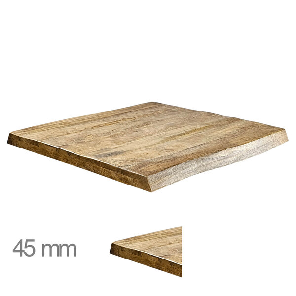 Tafelblad | MANGO | Mangohout | Indoor | 700x700x45(h)mm