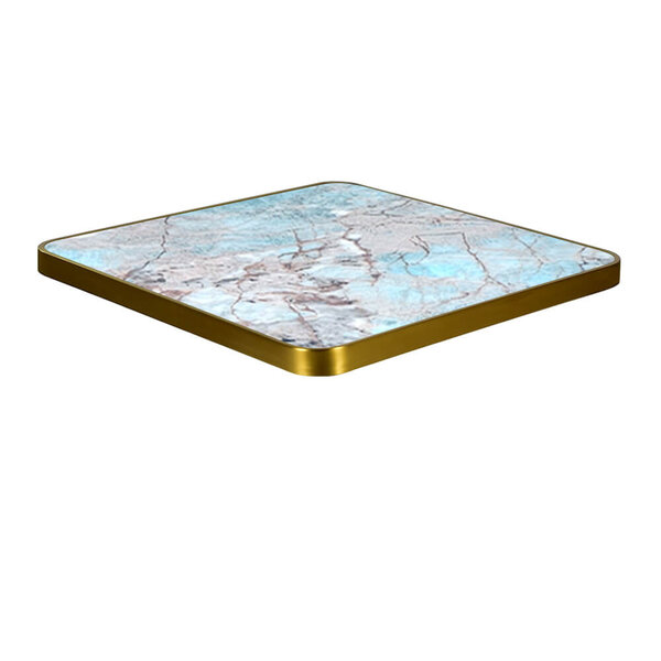 Tafelblad | FAUX MARMER | Marmerlook (Groen) | Indoor | 600x600x30(h)mm