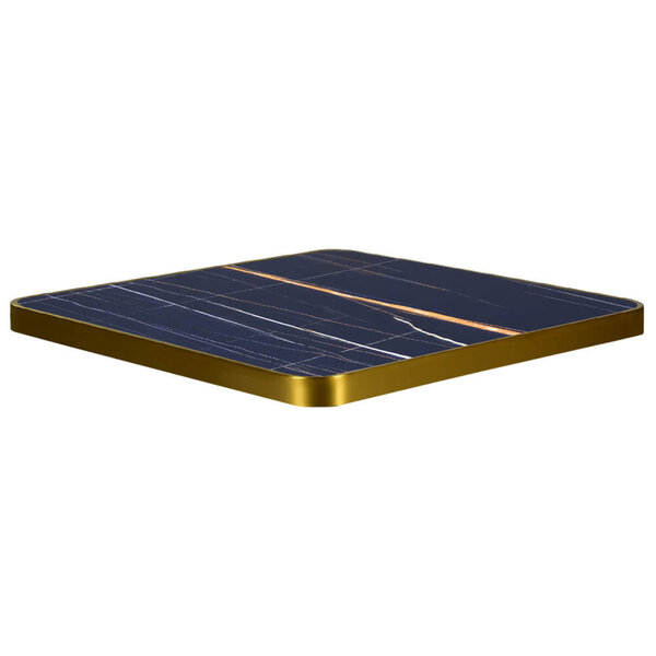 Tafelblad | FAUX MARMER | Marmerlook (Amber) | Indoor | 600x600x30(h)mm