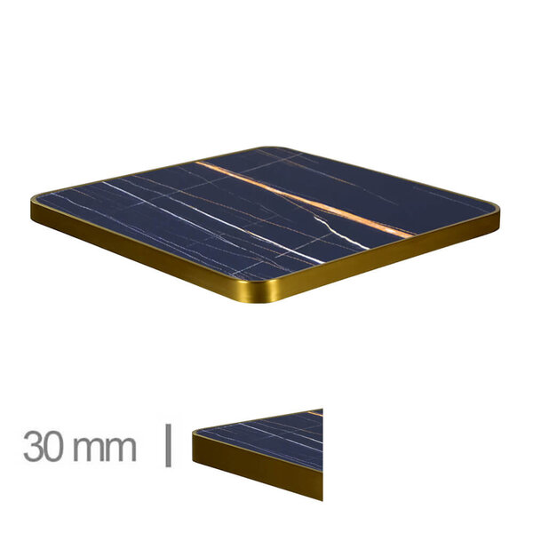 Tafelblad | FAUX MARMER | Marmerlook (Amber) | Indoor | 700x700x30(h)mm