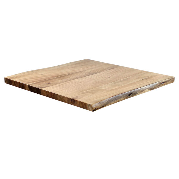 Tafelblad | BOOM | Acaciahout | Indoor | 750x750x35(h)mm