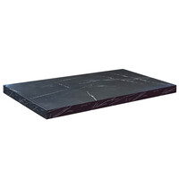 HC Tafelblad | DUBLIN | Marmerlook (Zwart) | Indoor | 700x1200x50(h)mm 