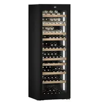 Liebherr Wijnklimaatkast | VINIDOR | 204x 75cl | Zwart | 2 Zones | +5°C/+20°C | Geforceerd | Touchscreen + App | Temperatuur-/Deuralarm | Wielen | 697x764x2013(h)mm 