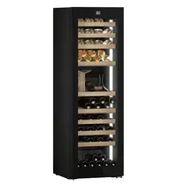 Liebherr Wijnklimaatkast | VINIDOR | 85x 75cl + Sommelier Board | Zwart | 3 Zones | +5°C/+20°C | Geforceerd | Touchscreen + App | Temperatuur-/Deuralarm | Wielen | 597x678x1854(h)mm 