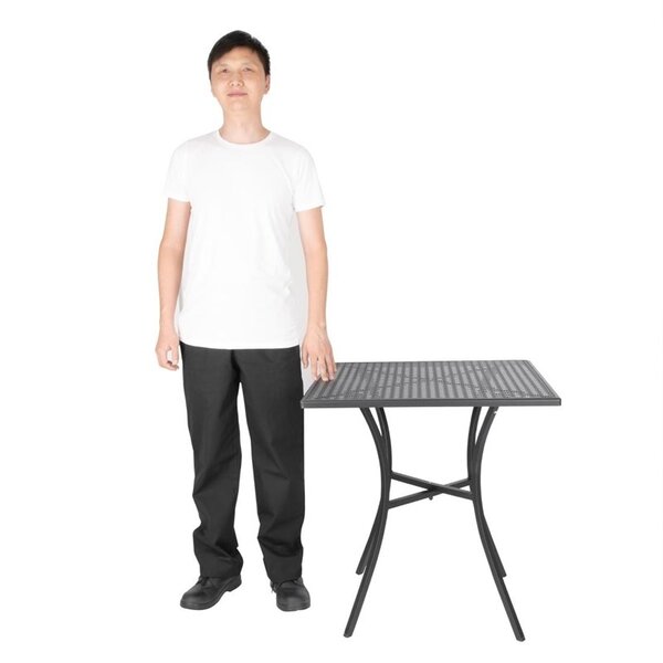 Tafel | Staal | Zwart | In-/Outdoor | 700x700x710(h)mm