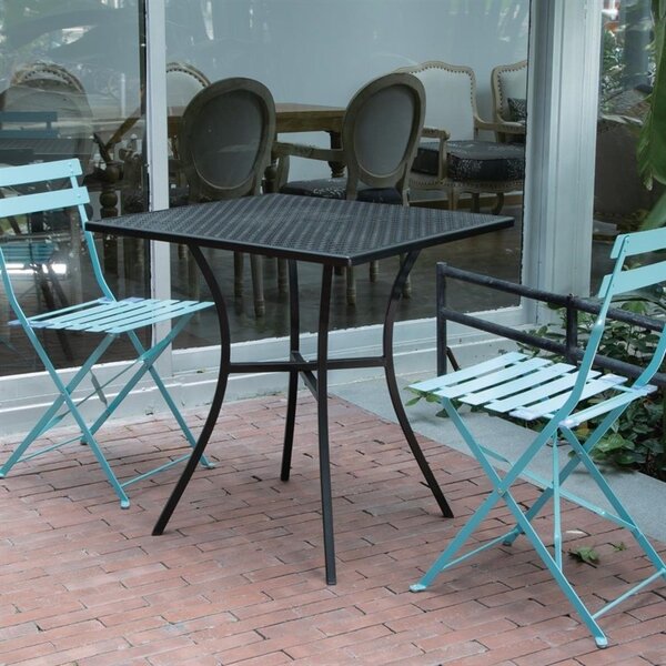Tafel | Staal | Zwart | In-/Outdoor | 700x700x710(h)mm