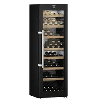 Liebherr Wijnklimaatkast | VINIDOR | 155x 75cl | Zwart | 2 Zones | +5°C/+20°C | Geforceerd | Touchscreen + App | Temperatuur-/Deuralarm | Wielen | 597x675x1854(h)mm 