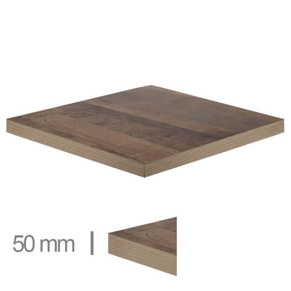 Tafelblad | DUBLIN | Houtlook | Indoor | 600x600x50(h)mm