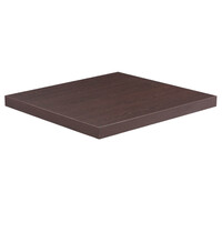 HC Tafelblad | DUBLIN | Houtlook (Wengé) | Indoor | 800x800x50(h)mm 
