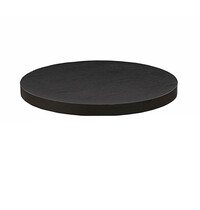 HC Tafelblad | DUBLIN | Zwart | Indoor | Ø700x50(h)mm 