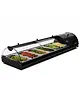 SAYL Tapasvitrine | SELF-SERVICE | Zwart | +2°C/+6°C | Statisch | 1 Niveau | Zelfbediening | 970x380x245(h)mm 
