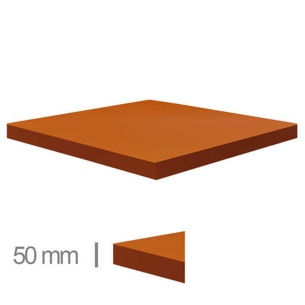 Tafelblad | DUBLIN | Oranje | Indoor | 700x700x50(h)mm