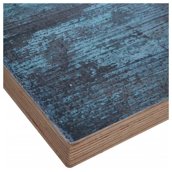 Tafelblad | PARIS | Blauw | Indoor | 690x690x30(h)mm