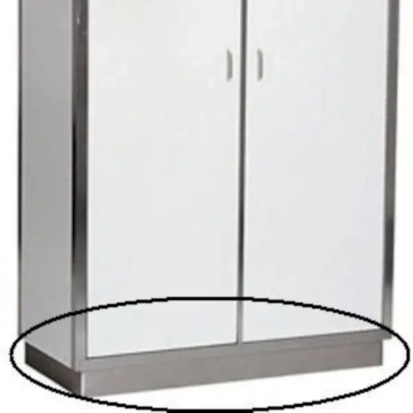 Plint | CombiSteel Voorraadkasten Breedte 680-1880mm | Hoogte 100mm