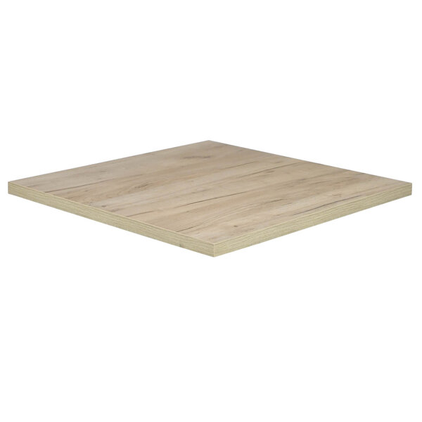 Tafelblad | MADRID | Houtlook | Indoor | 700x700x28(h)mm